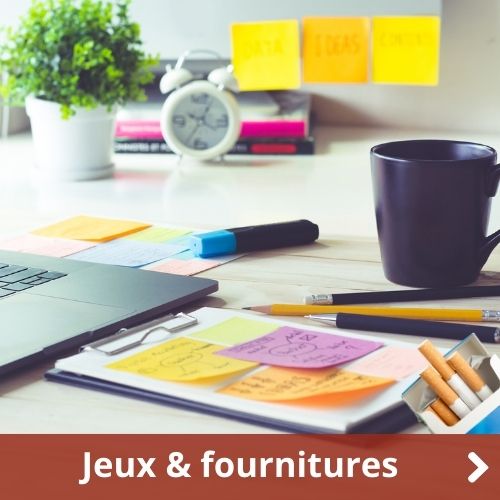 Jeux é fournitures